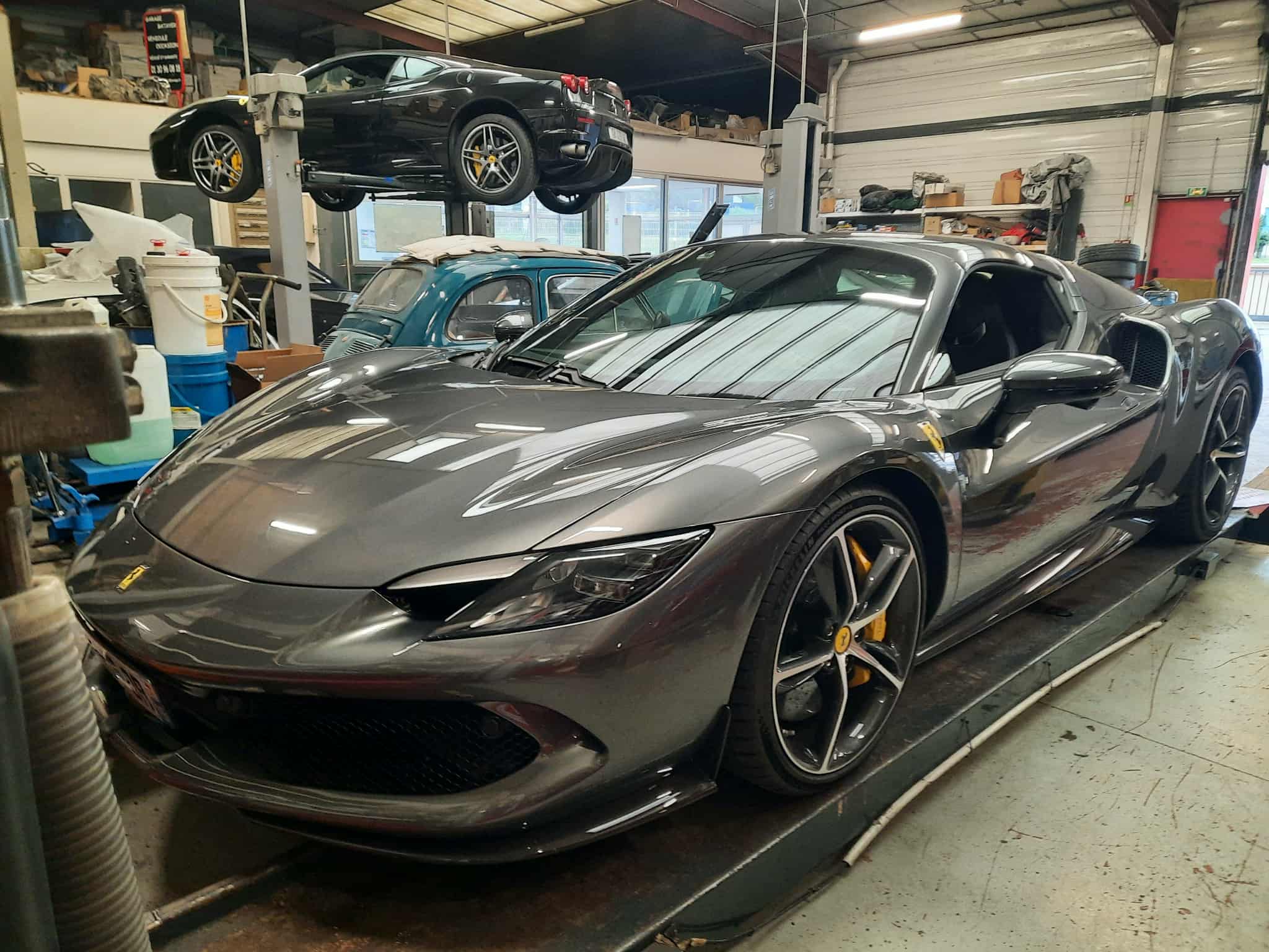 Shooting photo &ndash; Ferrari &agrave; l&rsquo;atelier