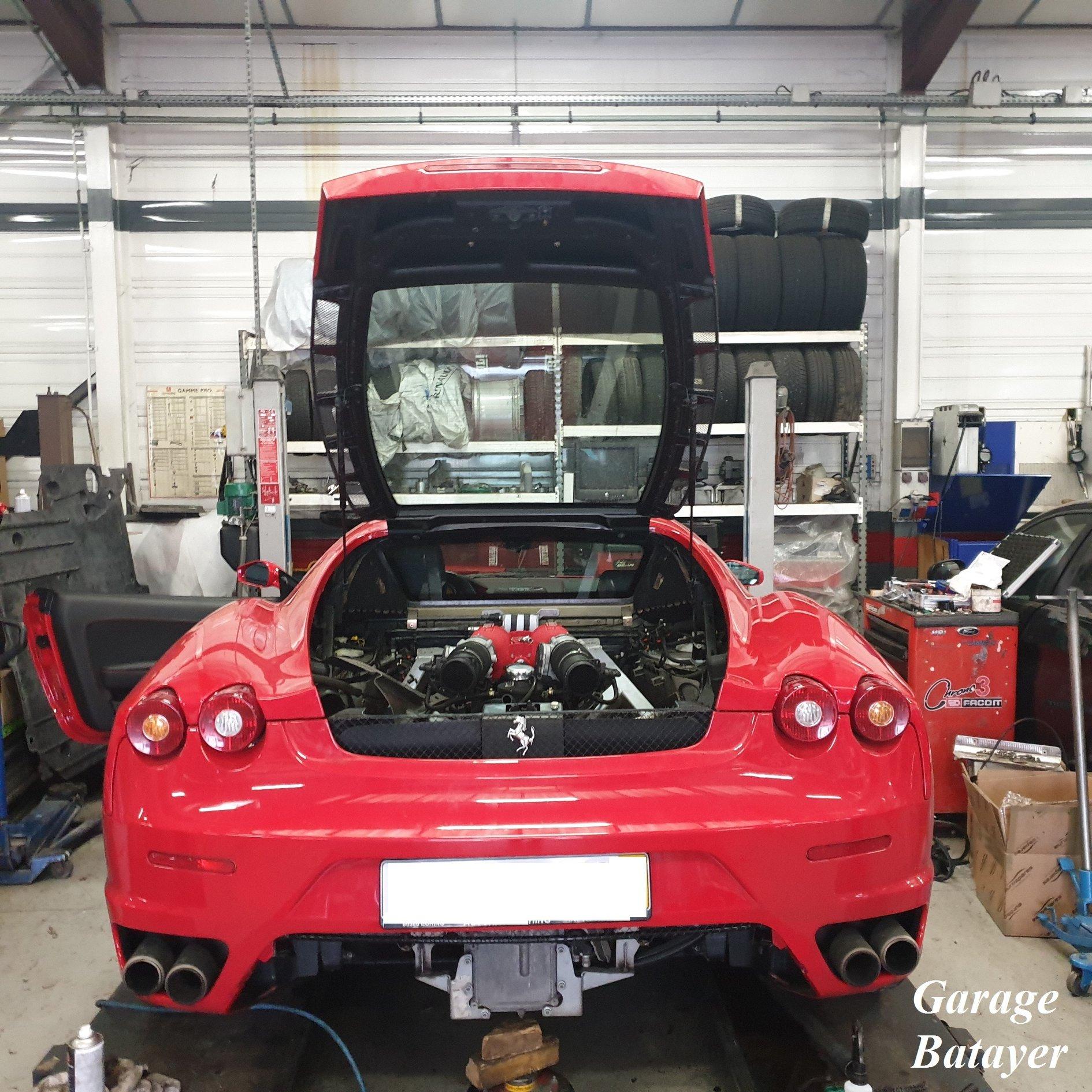 Shooting photo &ndash; Ferrari &agrave; l&rsquo;atelier