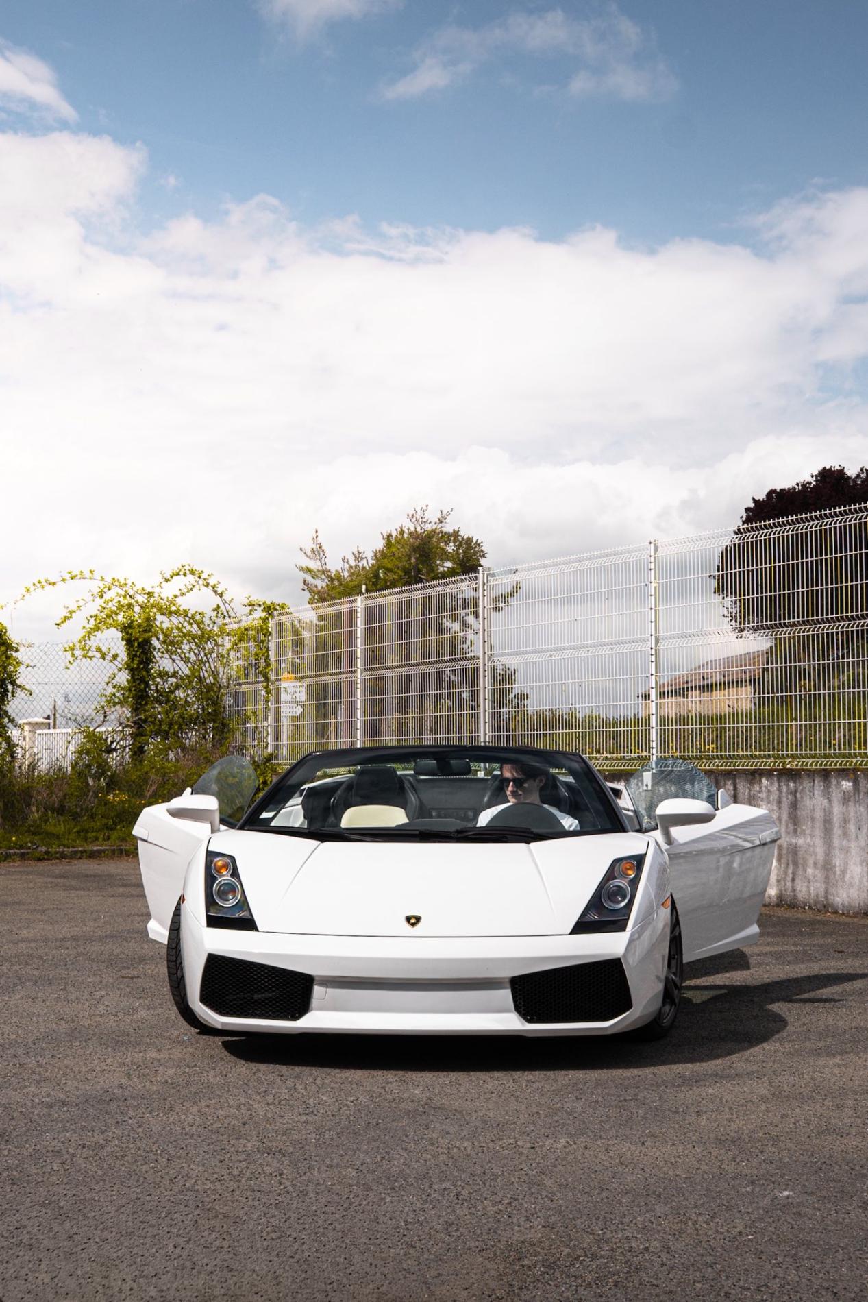 Quand le regard révèle la machine : une Lamborghini Gallardo sous l’objectif de Tristan