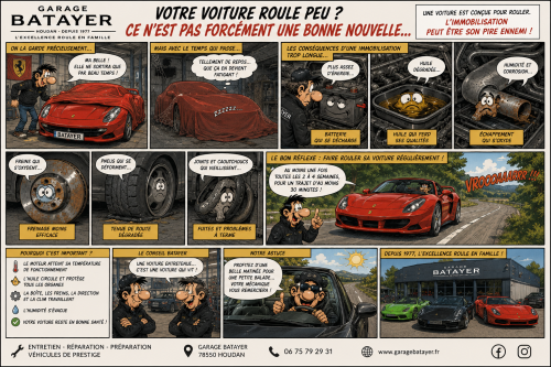Votre voiture roule peu ? Ce n'est pas forcément une bonne nouvelle...