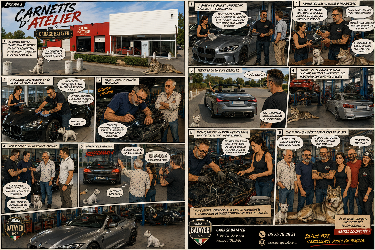 Le Garage Batayer poursuit sa route entre nouvelles livraisons et grands projets