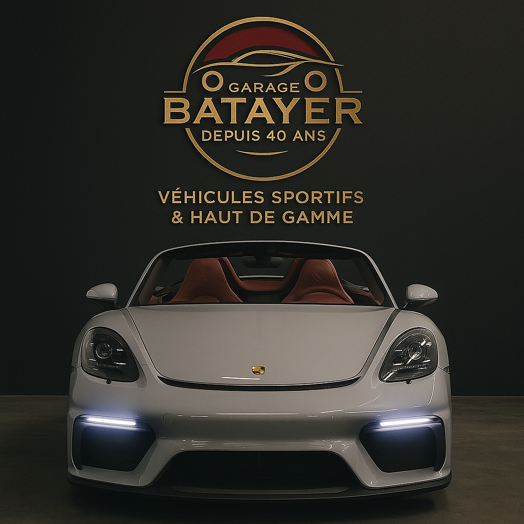 PORSCHE 718 SPYDER – 420 ch